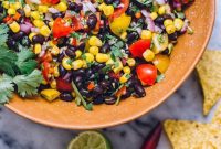 Zesty Black Bean and Corn Salsa