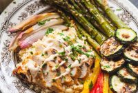 Moroccan Chicken & Roasted Veggie Power Bowl