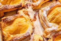 Sweet and Salty Pear Caramel Tarts