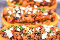 Cozy Turkey & Wild Rice Stuffed Squash Bowls