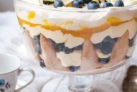 Bright Blueberry Limoncello Trifle