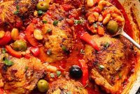 Fiery Spanish Chicken Bravas