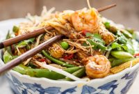 Swift Sesame Shrimp Stir-Fry