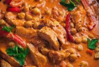 Effortless Chicken and Chickpea Paprikash