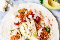 Fiery Peri Peri Chicken Rice Wrap