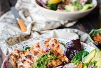 Vibrant Middle Eastern Salad Bowls