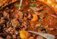 Tangy Russian Beef Solyanka Stew