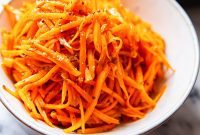 Tangy Korean Carrot Slaw