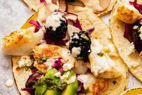Fiery Berry-Lime Fish Tacos