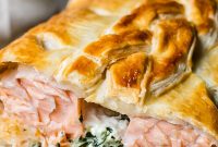 Regal Salmon in Golden Crust