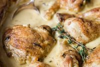 Gourmet Wine and Mustard Chicken