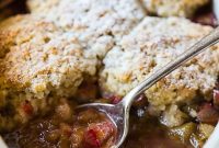 Grandma’s Rhubarb Cobbler