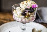 Chilled Blackberry Pistachio Eton Mess