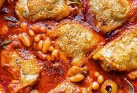 Rustic Italian Rosemary Chicken Braise