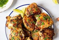Sunshine Mojito Grilled Chicken Thighs