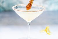 Golden Zest Martini