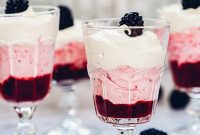 Dreamy Blackberry Fool Parfait