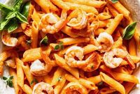 Creamy Shrimp Penne Alla Vodka Recipe