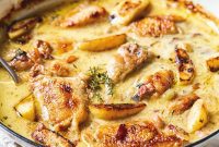 French Normandy Chicken Casserole