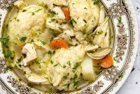 Soul-Warming Chicken and Dumplings