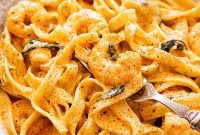 Velvet Tomato Prawn Pasta