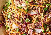 Irresistible Asian Peanut Noodle Salad