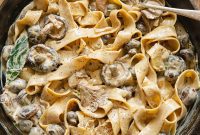 Velvety Vegetarian Mushroom Stroganoff