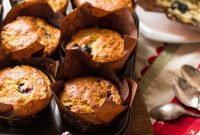 Bright Lemon Blueberry Muffins
