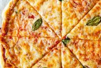 Flaky Puff Pastry Margherita Pizza