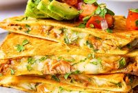 Smoky Pulled Pork and Melty Cheese Quesadilla