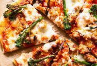 Artisan Sourdough Spicy Sausage Broccoli Pizza