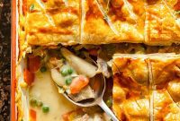 Golden Marsala Turkey Pot Pie
