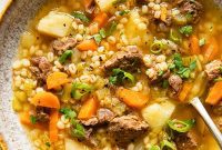 Hearty Beef and Barley Soup