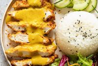 Crispy Air Fryer Chicken Katsu Curry