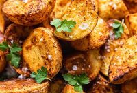 Golden Air-Fried Spuds