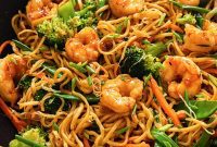 Effortless Shrimp Chow Mein