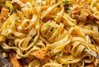 Spicy Cajun Chicken Alfredo