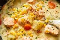 Rich and Creamy Salmon Chowder