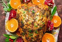 Savory Herbed Butter Turkey Crown