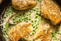 Velvety Chicken and Green Pea Delight