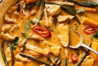 Golden Chicken and Sweet Potato Curry