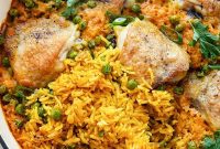 Golden Aromatic Chicken and Rice