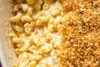 Golden Crumb Mac & Cheese Bake