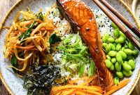 Savory Teriyaki Salmon Donburi