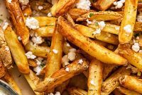 Air-Fried Greek Lemon Herb Fries
