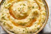 Nutty Brown Butter Celeriac Potato Puree