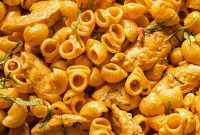 Chicken Pancetta Pasta with Velvety Tomato Cream Sauce