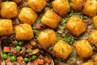 Real Deal Tater Tot Casserole