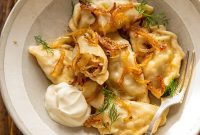 Sauerkraut Mushroom Vareniki Delight