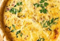 Bacon, Stilton, and Sweet Onion Quiche